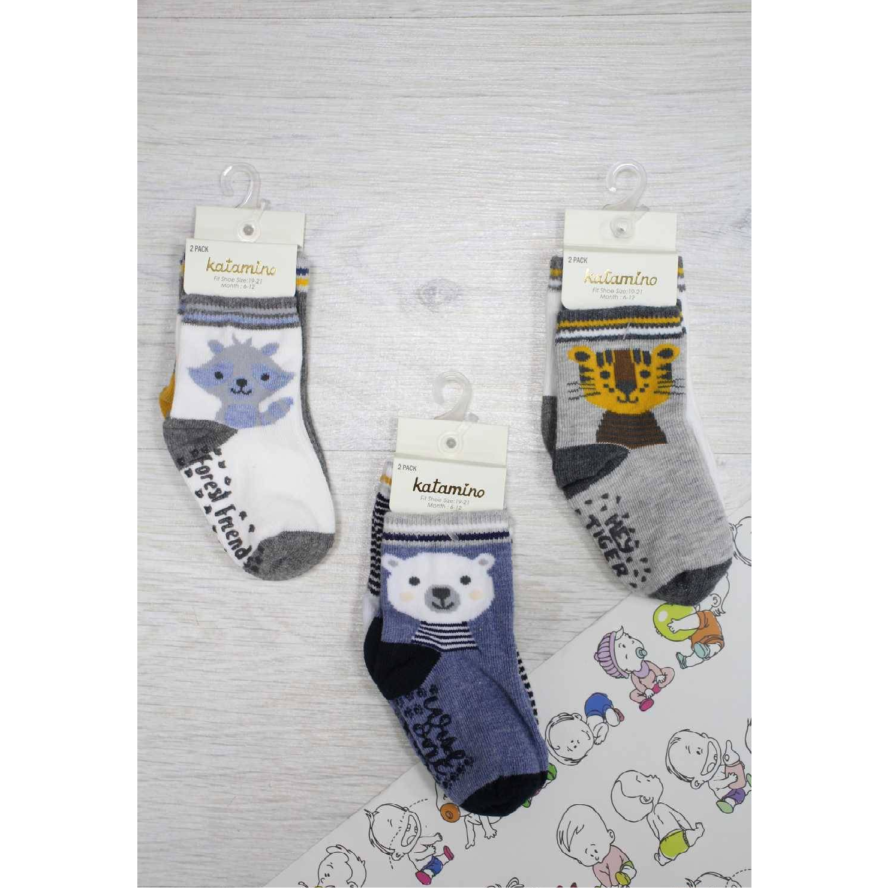 Katamino socks 2 pcs (0-6, 6-12, 12-18, 18-24 m.)