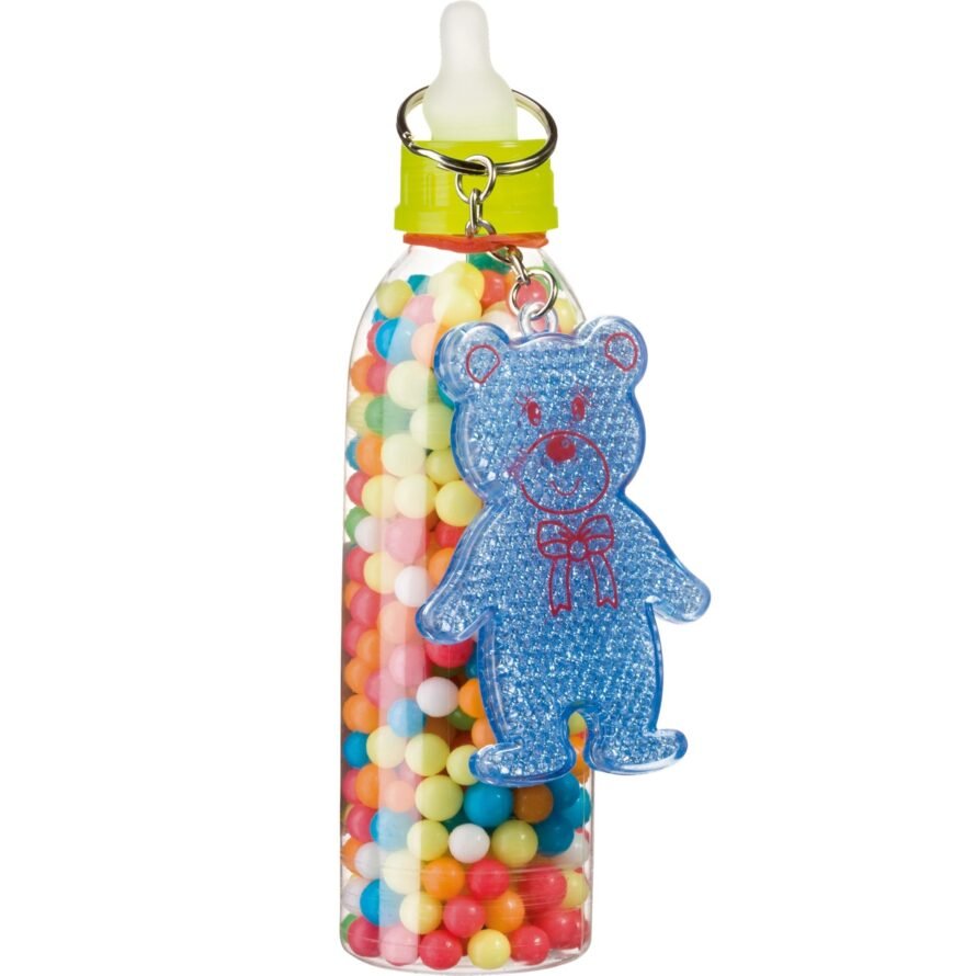 Gunz Babybottle with sugar pearls and toy 100 g
