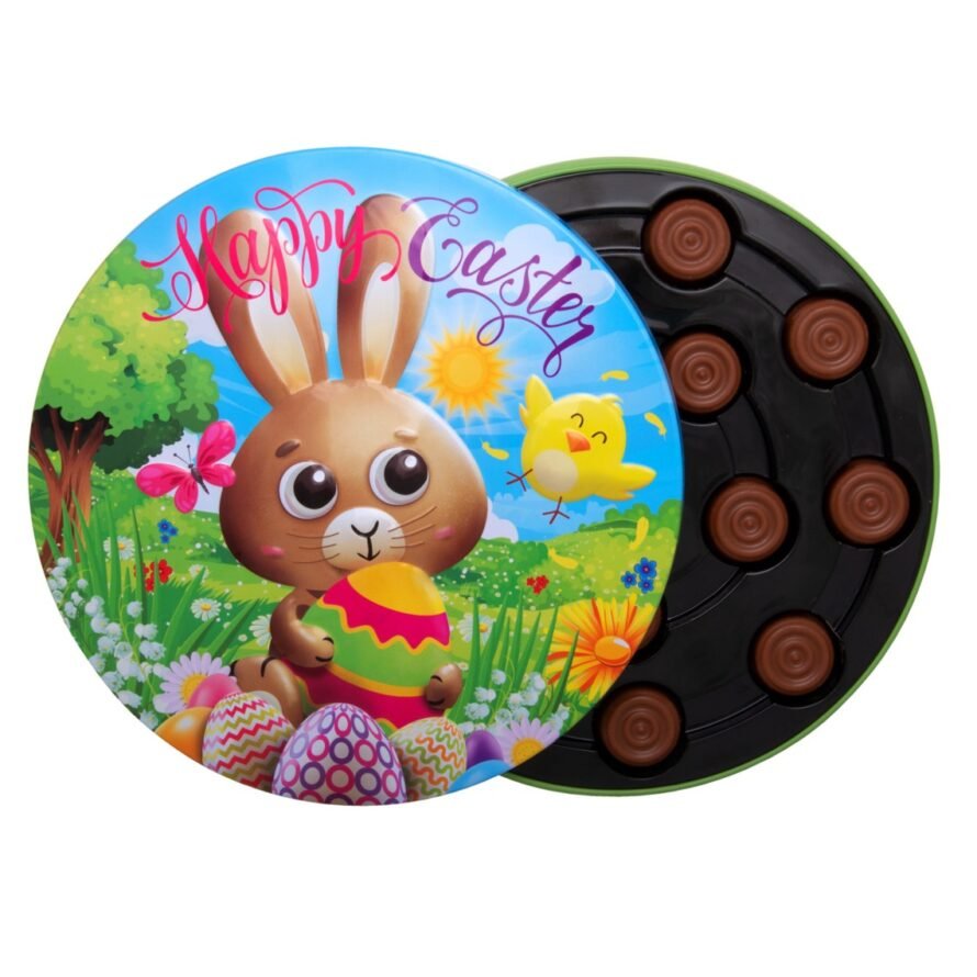 Gunz Easter tin with milk chocolate pralines 100 g