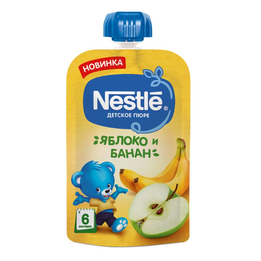 Puree Nestle Peach, 4 months 90 g