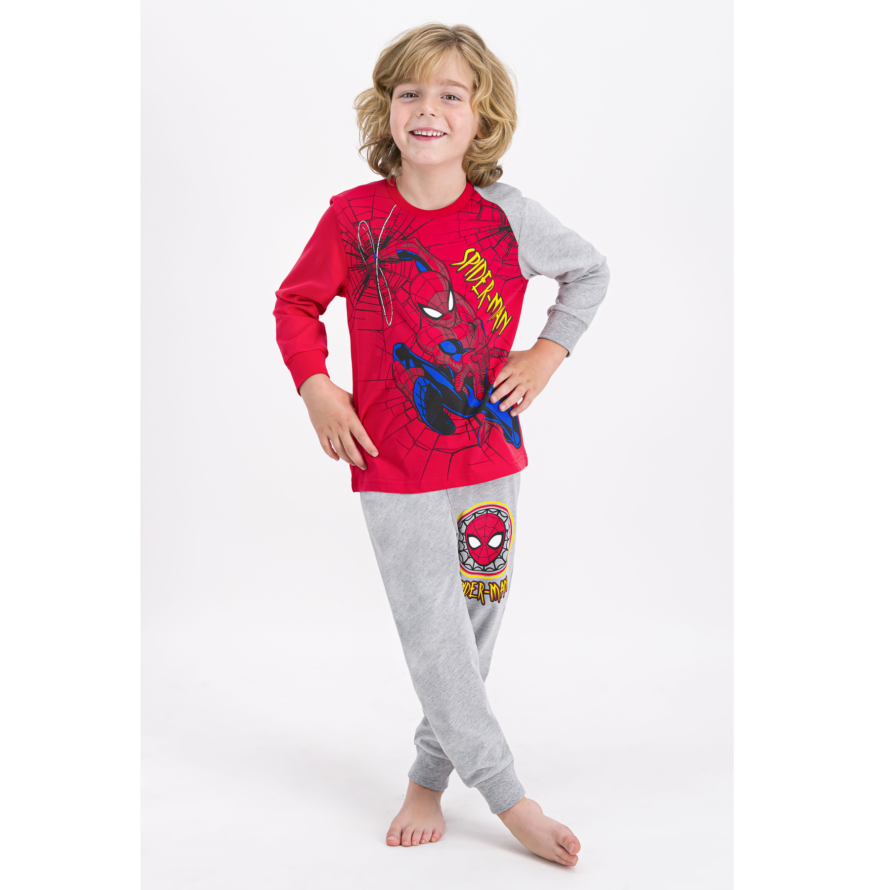 RolyPoly Spider Man oğlanlar üçün pijama D4437