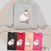 Divonette 4057-1 embroidered sweatshirt lamb 139894