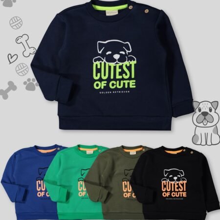 Divonette 4396-1 sweatshirt naxışlı cutest