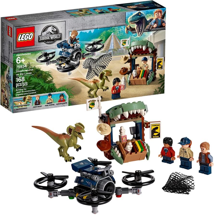 Lego Jurassic World 75934 Побег дилофозавра