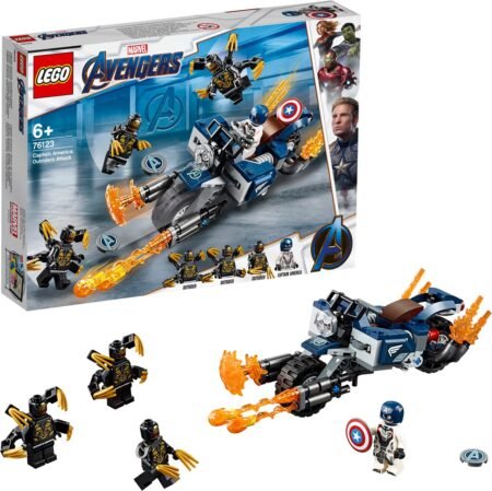 Lego Marvel Super Heroes 76123 Captain America: Outriders Attack