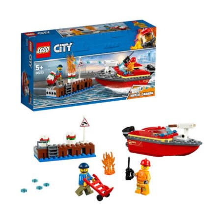 Lego City 60213 Пожар в порту