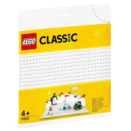 Lego Classic 11010  White Baseplate