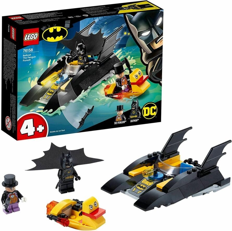 Lego DC Super Heroes 76158 Batman Batboat The Penguin Pursuit!