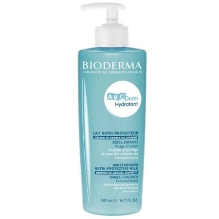 Bioderma ABCDerm Hydratant, Увлажняющее молочко для детей, 500 мл