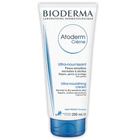 Bioderma Atoderm Крем питательный для сухой кожи, 200мл