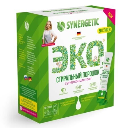 Synergetic çamaşır yuyucu universal, biyobozunur, konsentrat, hipoalerjenik 1,25 kq