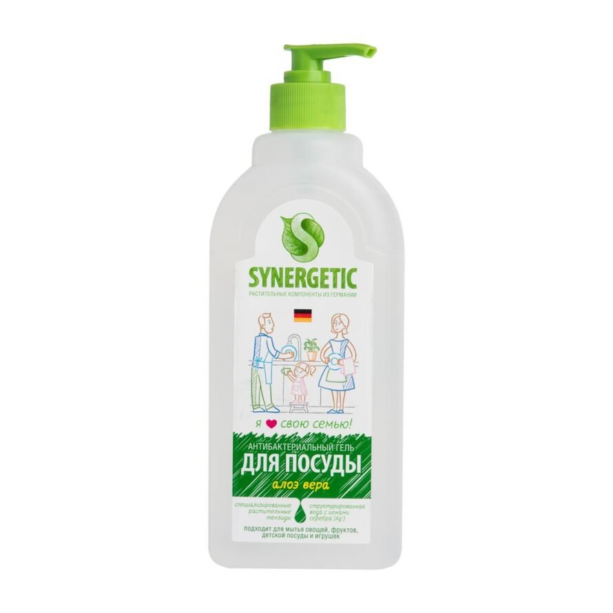 Synergetic Dishwashing gel Aloe, 500 ml