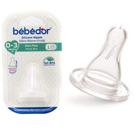 Bebe Dor 301 silicone nipple N1 (0-3 months)