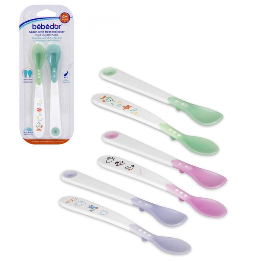 Bebe Dor 555 spoons with heat index 4 months