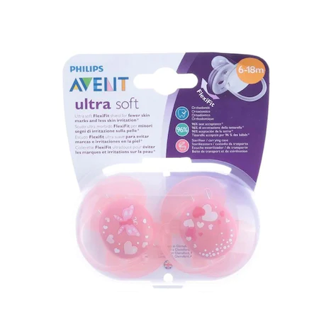 Avent Ultra Soft 223/22 пустышка  6-18 м., 2шт.