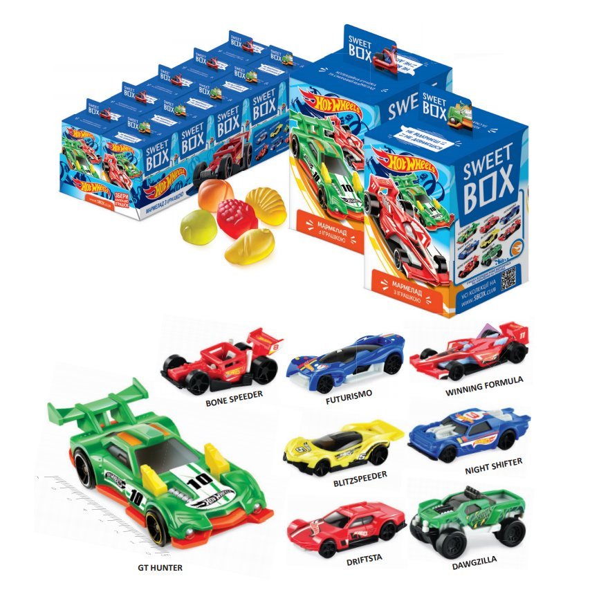 Sweet box deals hot wheels