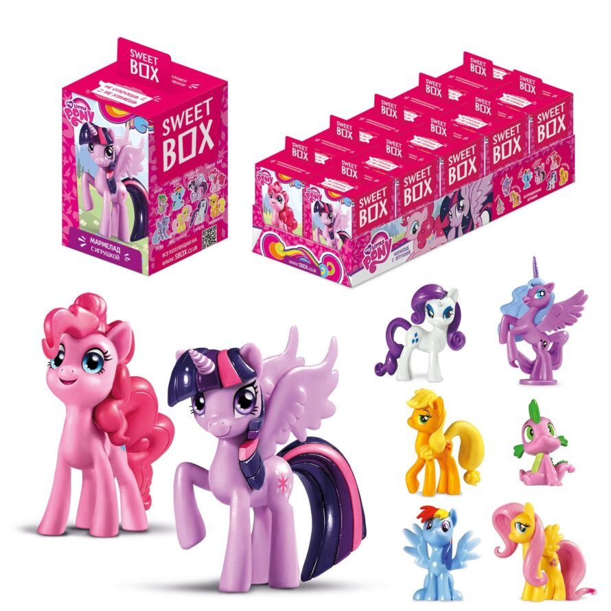 Sweet Box «My little pony» Surprise Мармелад с игрушкой, 10 г