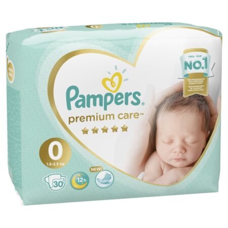 Подгузники Pampers Premium Care New Baby (0-2,5 кг) 30 шт