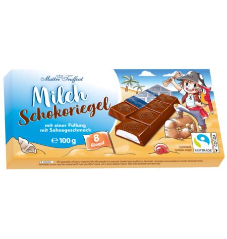 Gunz — Milk chocolate with milk cream filling 8×12,5 г