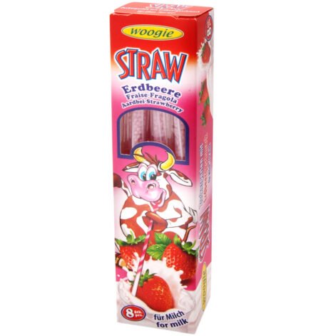 Gunz — Straws with strawberry flavour 8×4 г