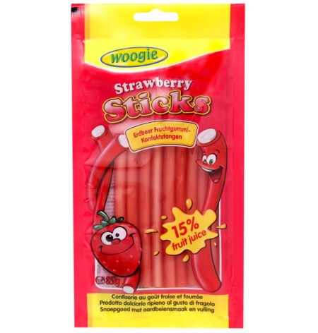 Gunz – Strawberry flavoured candy with filling 85 g