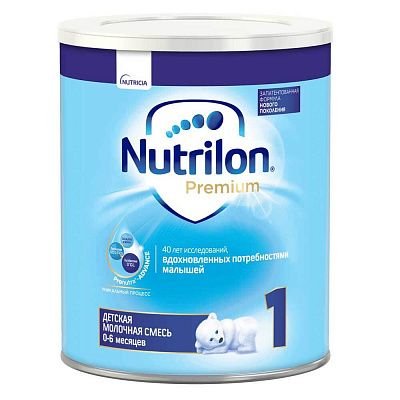 Nutrilon Premium молочная смесь 1, с рождения, 900 г