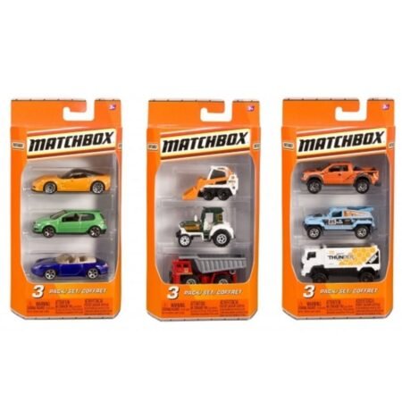 Matchbox On A Mission 3-pack