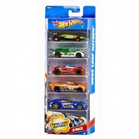 Hot Wheels 5-Car Collector Die Cast Gift Pack 1806