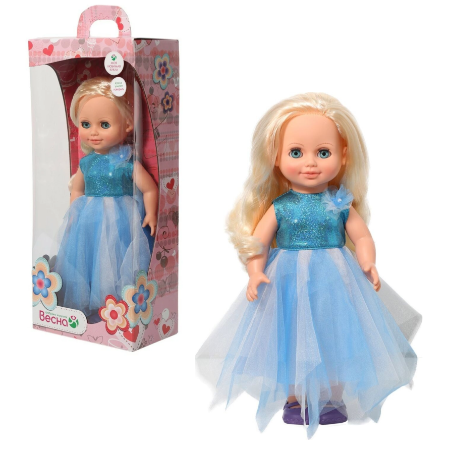 Doll Vesna Анна,  festive 2  (voiced), 42 sm( В3715/о)