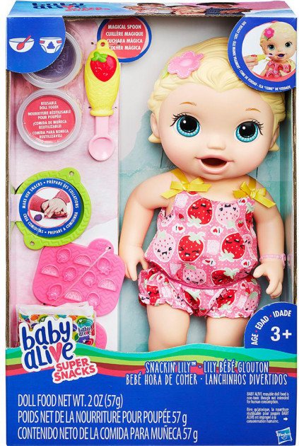 Hasbro Baby Alive Малышка Блондинка