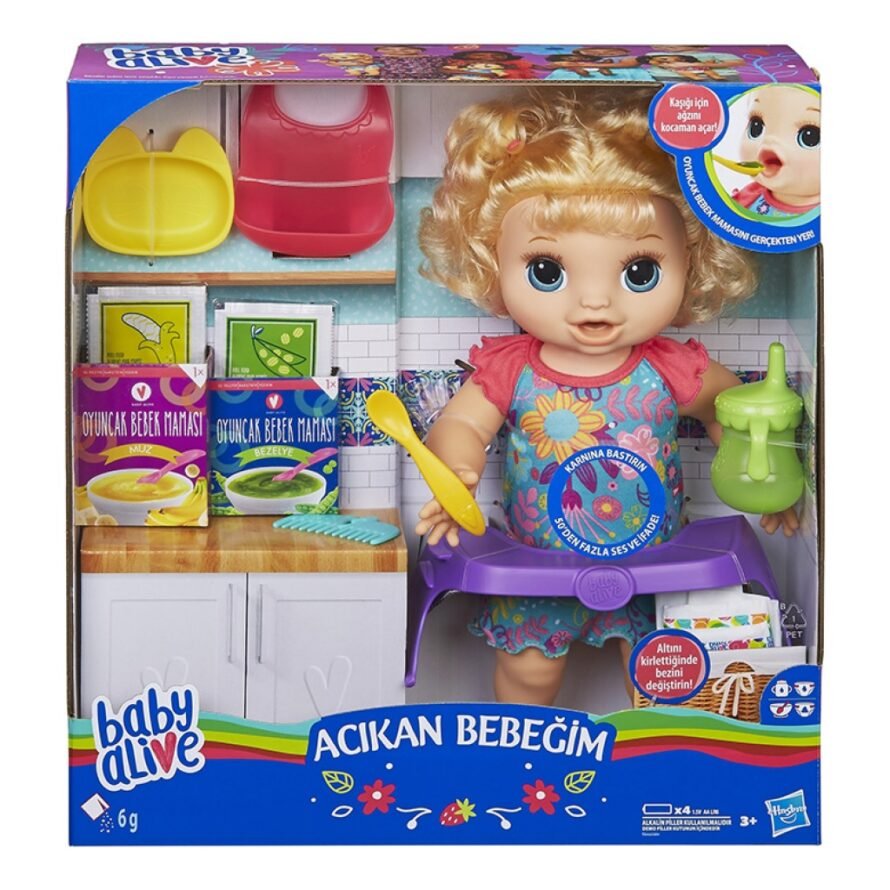 Hasbro Baby Alive Мой голодный ребенок E4894