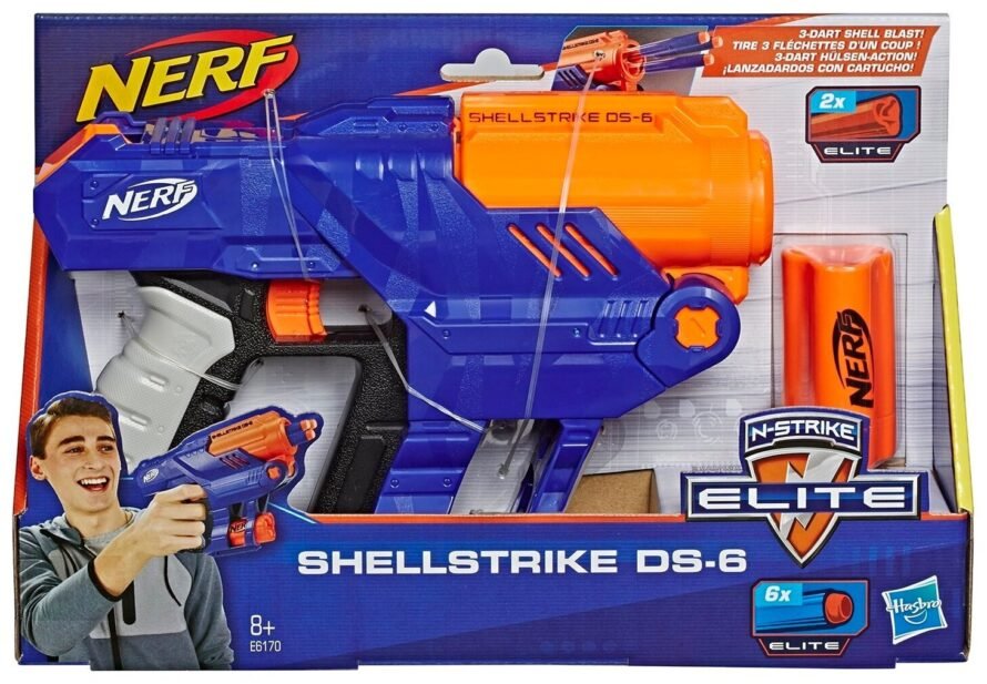 Hasbro Nerf Elite Shellstrike DS-6 E6171