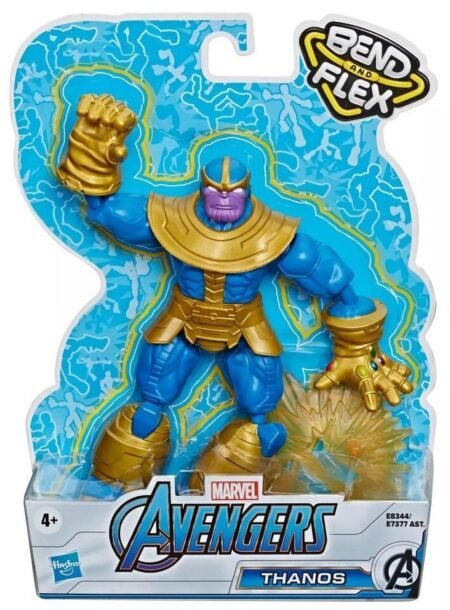 Hasbro Marvel Avengers Bend and Flex 6-Inch Flexible Thanos Action Figure