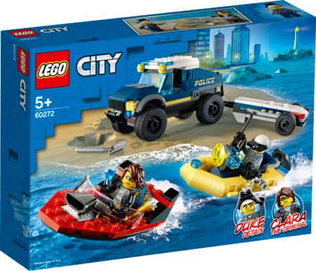 Lego 60272 Elite Police Boat Transport