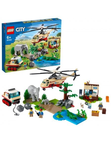 Lego city vahşi hayvan kurtarma operasyonu 60304