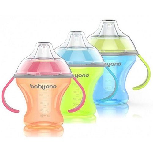 1456/01 Non-spill cup with soft spout 180ml - Training cups