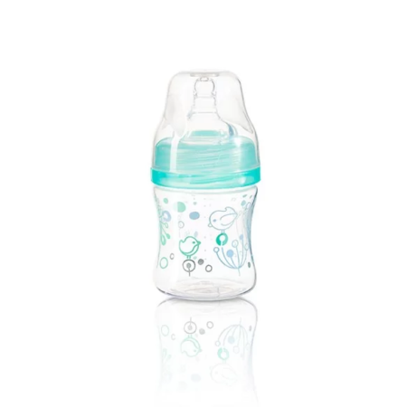 BabyOno 402/01 Anti-colic bottle with wide mouth 120 ml (from 0+ months)