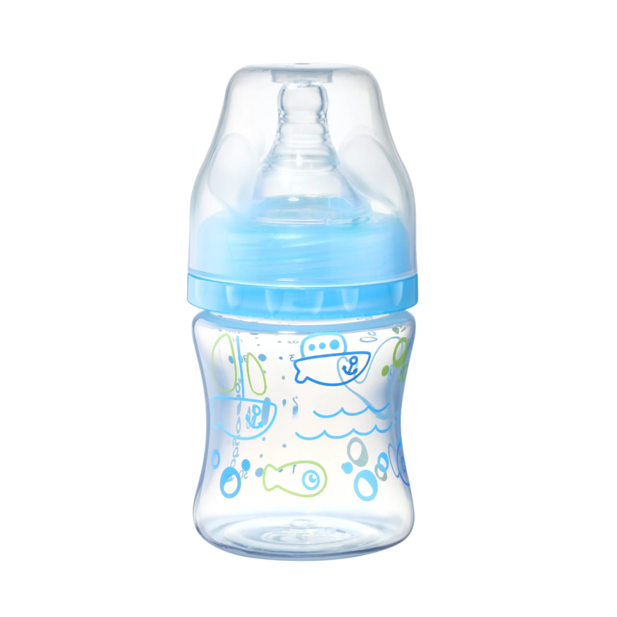 BabyOno 402/03 geniş ağız 120 ml anti-kolik butulka (0+ aydan)