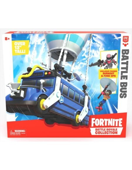 Giochi Preziosi Fortnite Battle Bus With Two Exclusive Figures