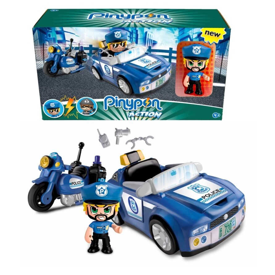 Giochi Preziosi  Pinypon Action Super Police and Car PNC02001