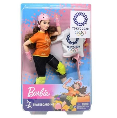 Mattel Barbie Olympic Games Skateboarding Doll