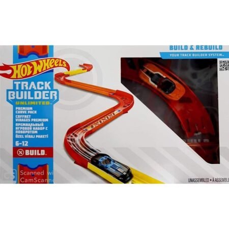 Mattel Hot Wheels Track Builder Unlimited Premium Curve Pack