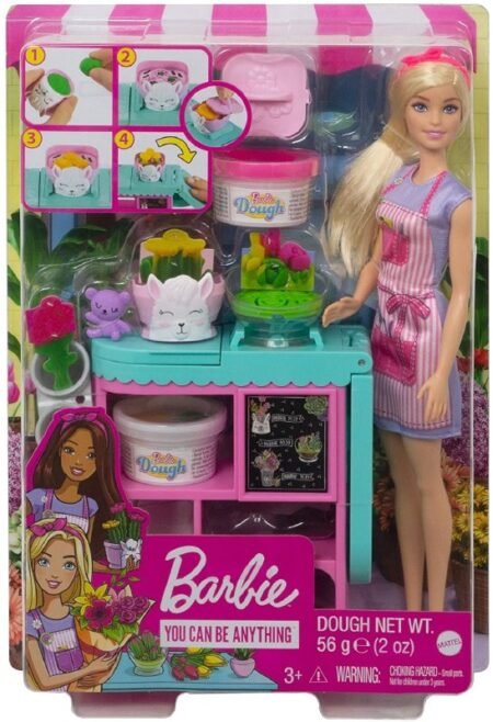 Mattel Barbie Florist Doll And Playset GTN58