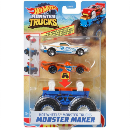 Hot Wheels Monster Trucks Dev Tekerlek Ustası GWW13-GWW20