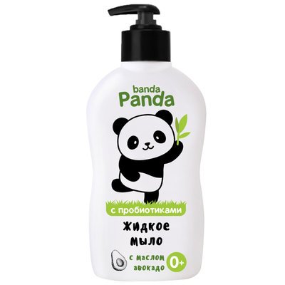 Жидкое мыло Наша мама «Banda Panda» 0+ 250 мл