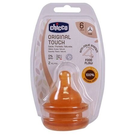 Chicco Original Touch соска 6+ месяцев, 2 шт.