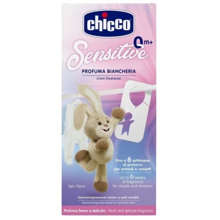 Chicco Sensitive fragrance for clothes and linen, 3 pcs