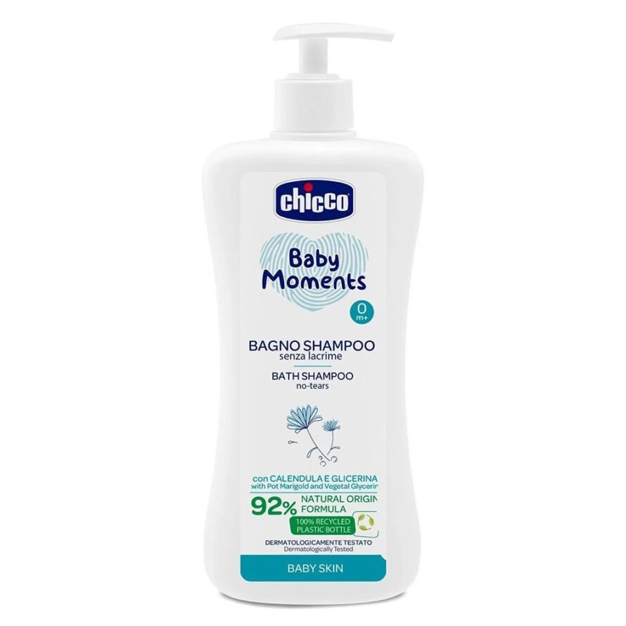 Chicco Baby Moments Shampoo for body and hair “No Tears” 750 ml, 0m +