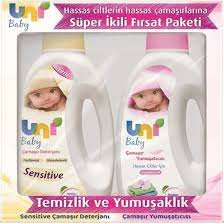 Yuyucu toz Uni Baby 1500 ml + kondisioner