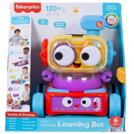 Fisher-Price Training Robot 4 In 1 — Multilingual Version